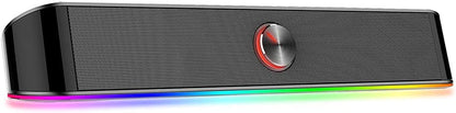 Redragon Gaming Soundbar GS560 Adiemus, RGB, Compact Size, Excellent Sound, RED-GS560, Black