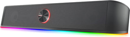 Redragon Gaming Soundbar GS560 Adiemus, RGB, Compact Size, Excellent Sound, RED-GS560, Black