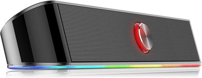 Redragon Gaming Soundbar GS560 Adiemus, RGB, Compact Size, Excellent Sound, RED-GS560, Black