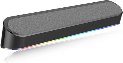 Redragon Gaming Soundbar GS560 Adiemus, RGB, Compact Size, Excellent Sound, RED-GS560, Black