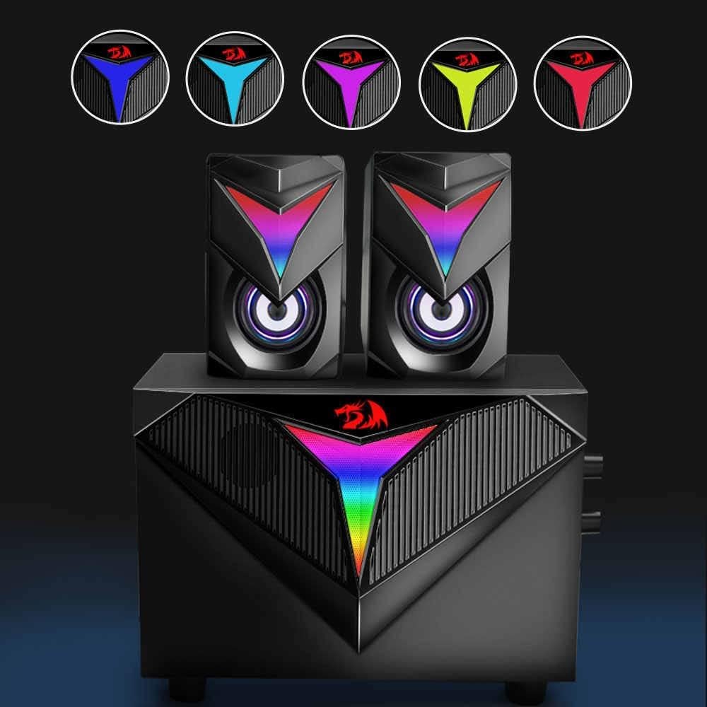 Redragon GS700 Toccata, 2.1, RGB Computer Speakers | RED-GS700