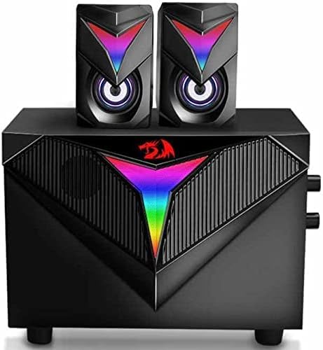 Redragon GS700 Toccata, 2.1, RGB Computer Speakers | RED-GS700