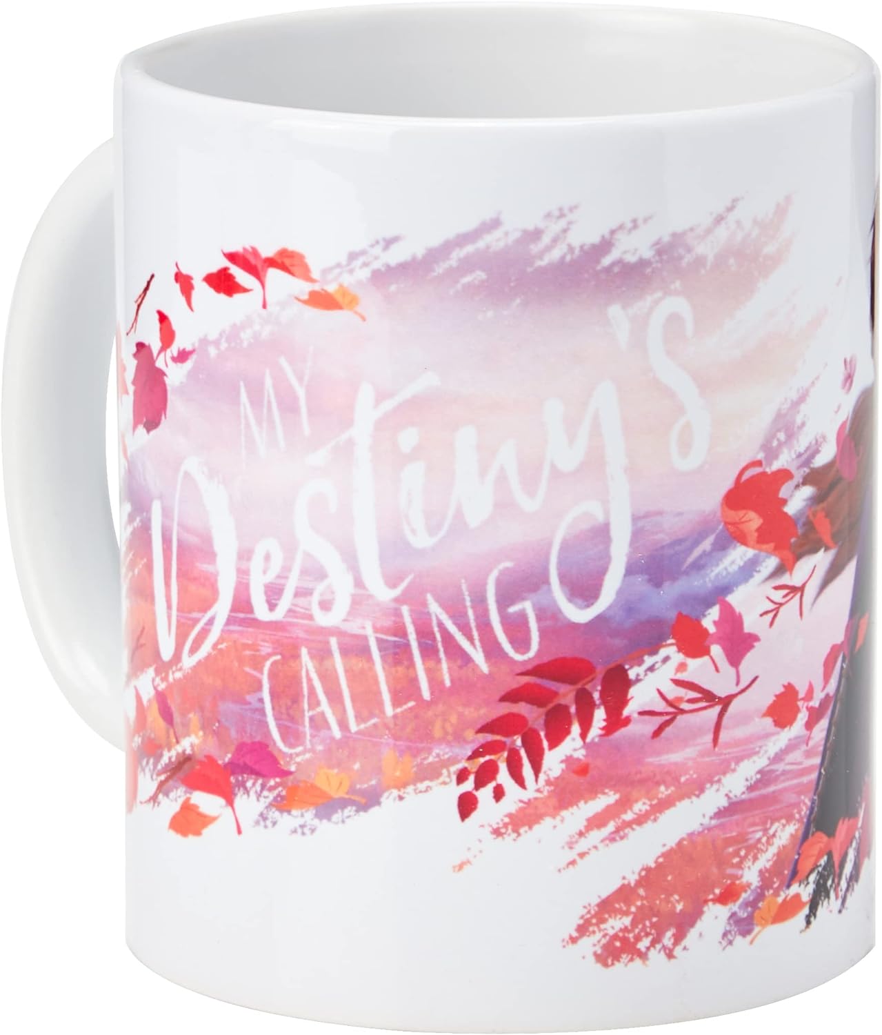 Disney MG25581 Frozen 2 Destiny Is Calling Mug, Ceramic, White