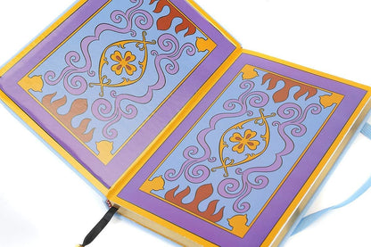 Disney Aladdin (Write Wishes Here) A5 Premium Notebook, Blauw/Zwart/Wit