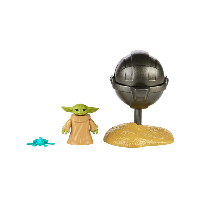 Star Wars Retro Collection The Child Toy 9.5-cm-Scale The Mandalorian Action Figure with Accessories, Toys for Kids Ages 4 and Up