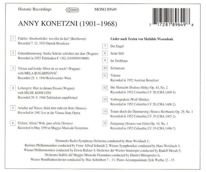 Lebendige Vergangenheit - Anny Konetzni