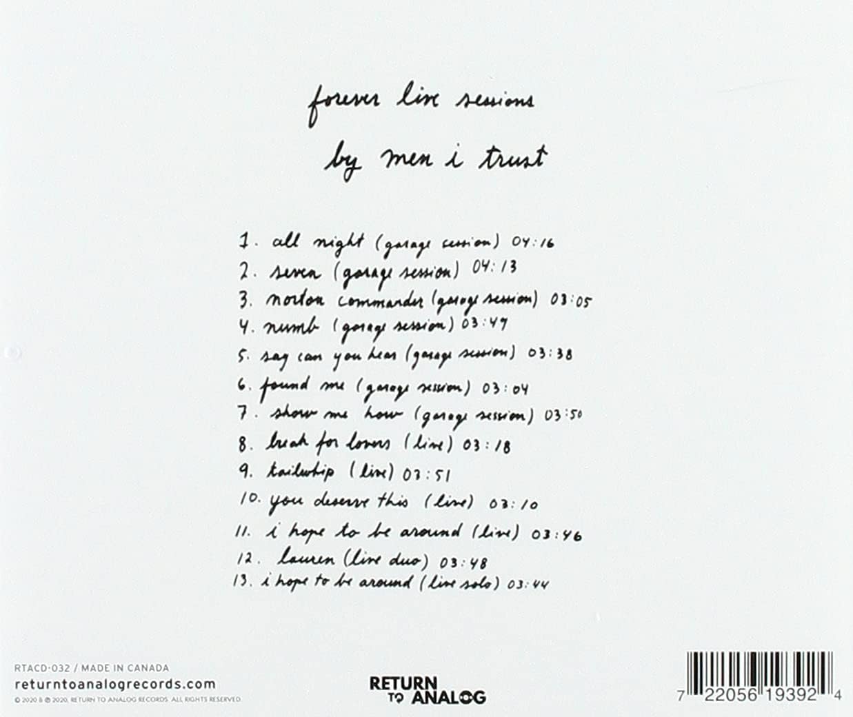 Forever Live Sessions