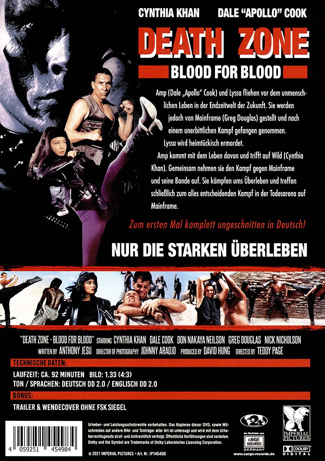 DEATH ZONE-BLOOD FOR BLOOD