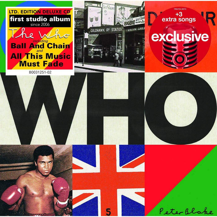 THE WHO Who EXPANDED DELUXE TARGET THREE