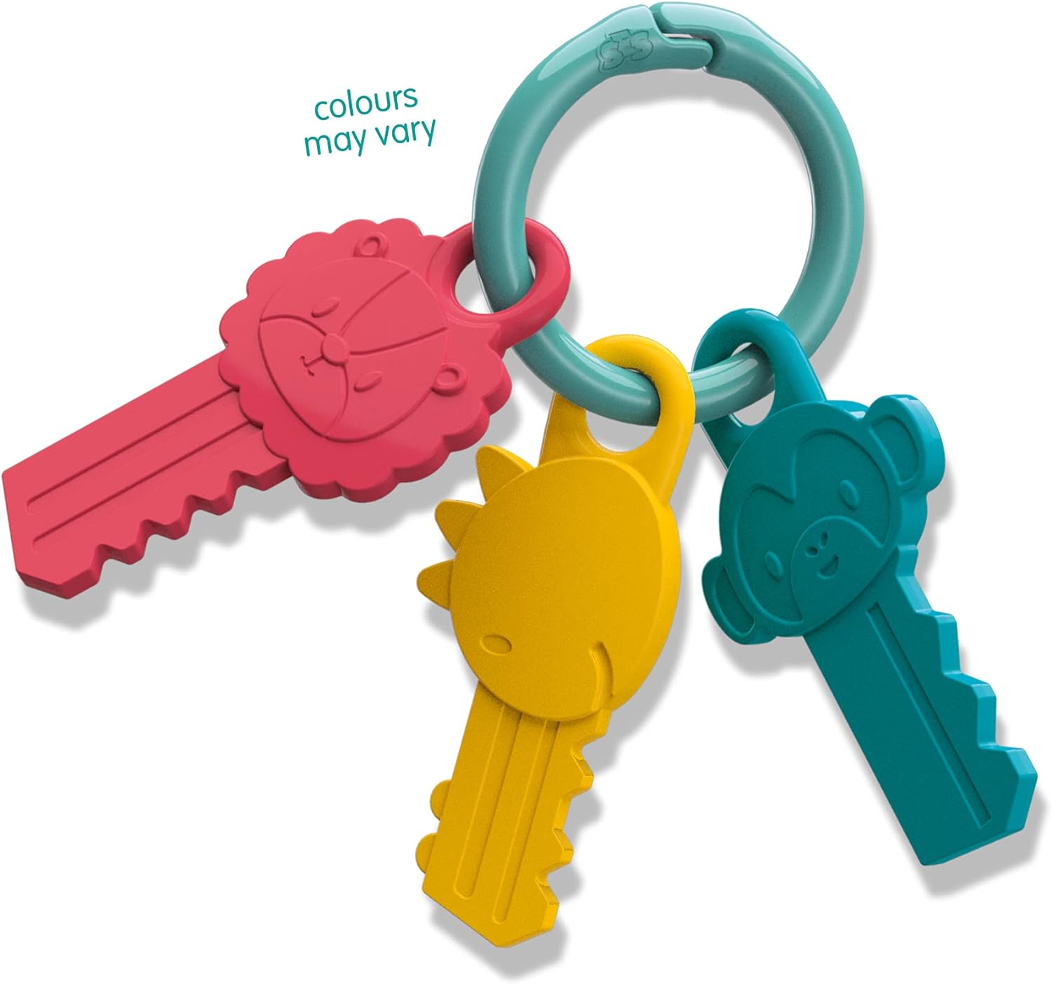 SES Creative 13115 Sensory Play Keys, Diverse Farben, One Size