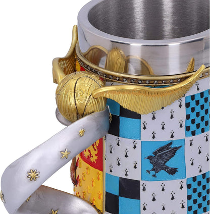 Nemesis Now Harry Potter Golden Snitch Quidditch Collectible Tankard, Resin, Yellow, 1 Count (Pack of 1