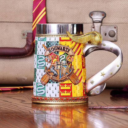 Nemesis Now Harry Potter Golden Snitch Quidditch Collectible Tankard, Resin, Yellow, 1 Count (Pack of 1