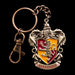 The Noble Collection- Llavero con Escudo de Gryffindor Coleccionable, Color Negro, S (NN7673