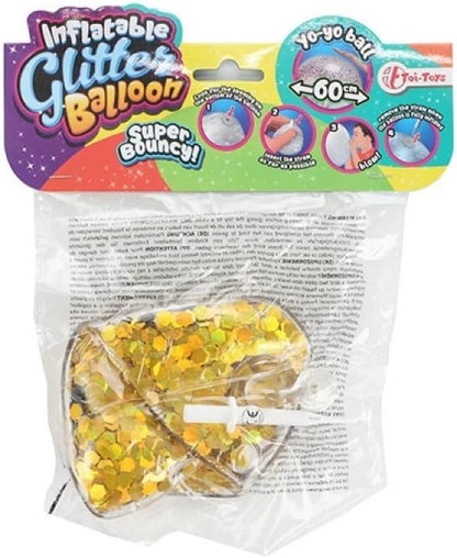 Inflatable Glitter Balloon, 60 cm 35880Z