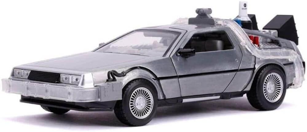 Back To The Future II 31468 Hollywood Rides 1:24 BTTF II DeLorean Time Machine