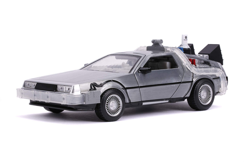 Back To The Future II 31468 Hollywood Rides 1:24 BTTF II DeLorean Time Machine