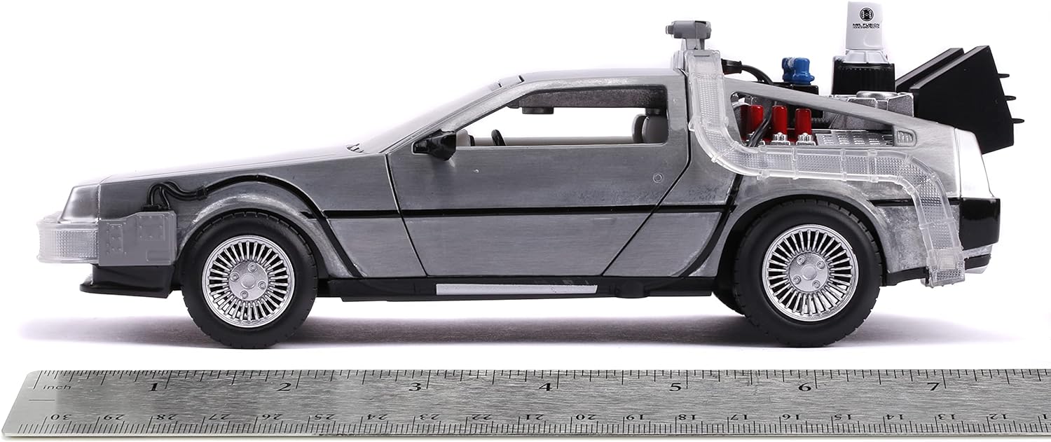 Back To The Future II 31468 Hollywood Rides 1:24 BTTF II DeLorean Time Machine
