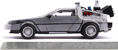 Back To The Future II 31468 Hollywood Rides 1:24 BTTF II DeLorean Time Machine