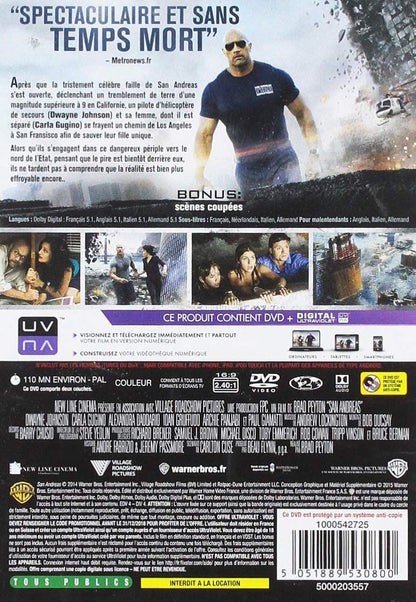 San andreas   Jonhson, Dwayne; Gugino, Carla; Daddario, Alexa...