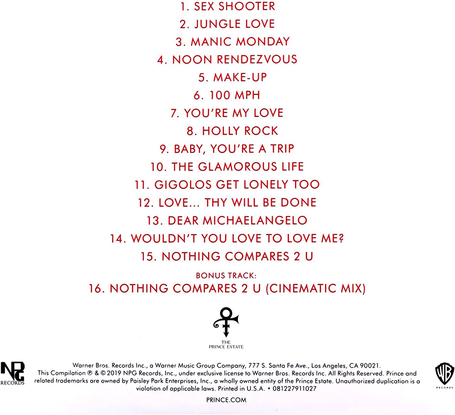 Prince: Originals