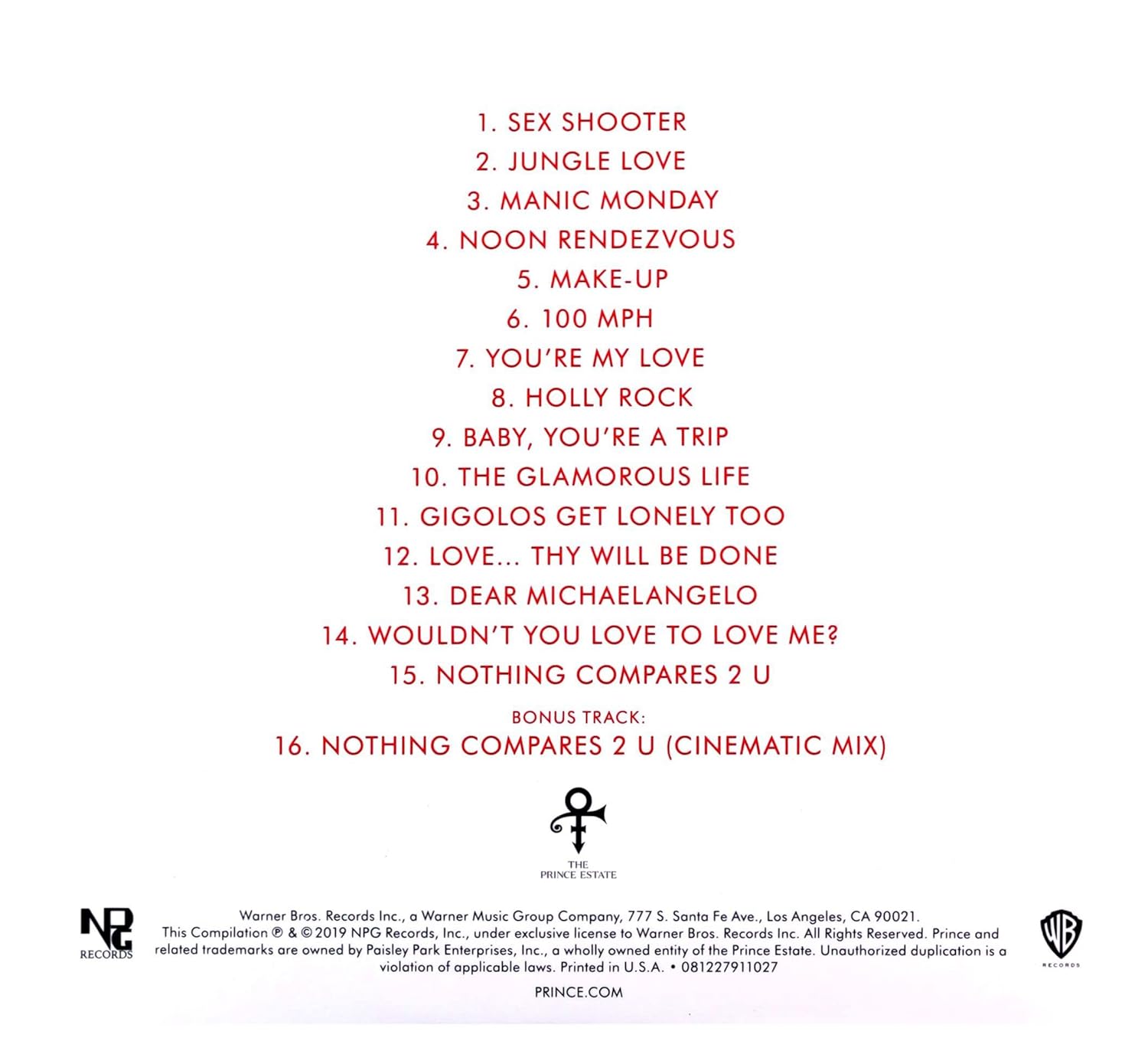 Prince: Originals