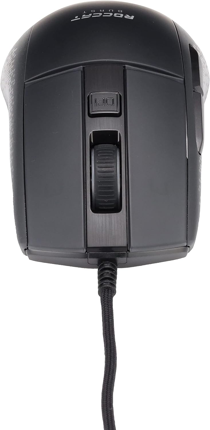 Roccat Burst Pro - Extreme Lightweight Optical Pro Gaming Mouse (high precision, optical Owl-Eye sensor (100 to 16,000 dpi), RGB AIMO LED lighting, only 68g, designed in Germany), black ROC-11-745