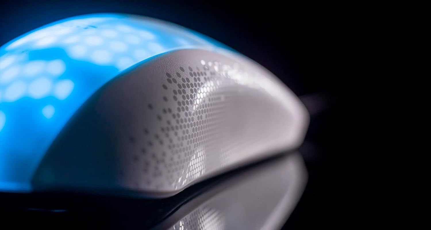 Roccat Burst Pro - Extreme Lightweight Optical Pro Gaming Mouse (high precision, optical Owl-Eye sensor (100 to 16,000 dpi), RGB AIMO LED lighting, only 68g, designed in Germany), black ROC-11-745