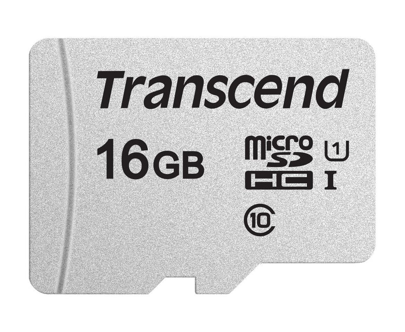 Transcend 16GB microSDHC 300S Class 10 Memory Card with up to 95/45 MB/s (for Smartphones, Digital Camers and Nintendo Switch Consoles) without SD Adapter TS16GUSD300S