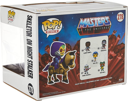 Funko Pop! Rides: Masters Of The Universe - Skeletor With Night Stalker - I Dominatori Dell'universo - Figura in Vinile da Collezione - Idea Regalo - Merchandising Ufficiale - TV Fans