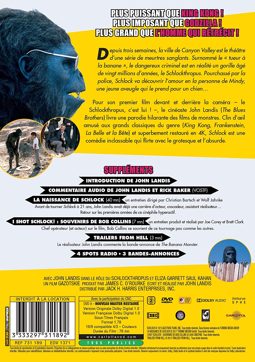 Schlock (schlock, Le Tueur à La Banane...!