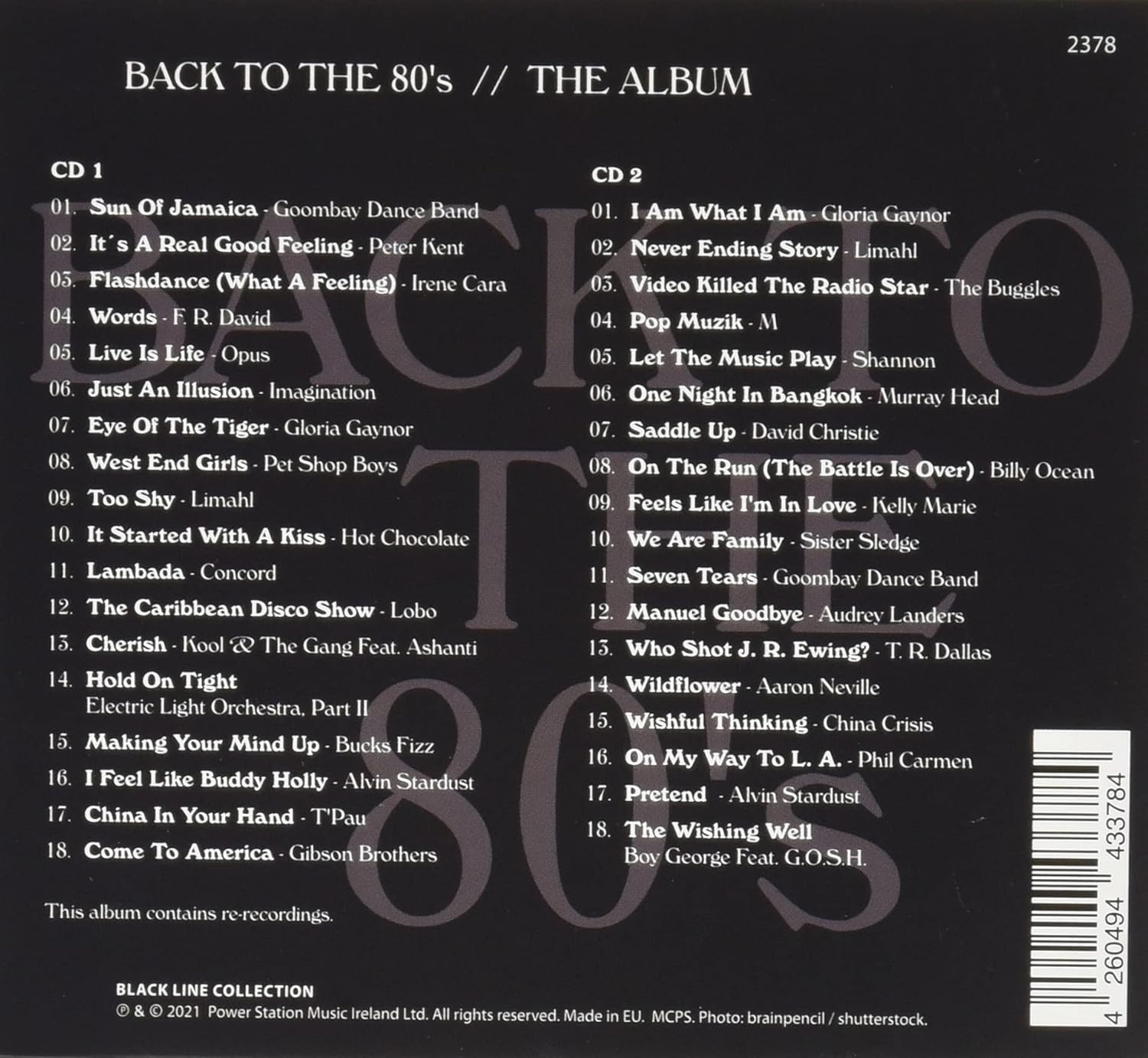 Back to the 80's: The Album