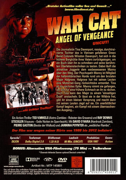 War Cat - Angel of Vengeance (uncut