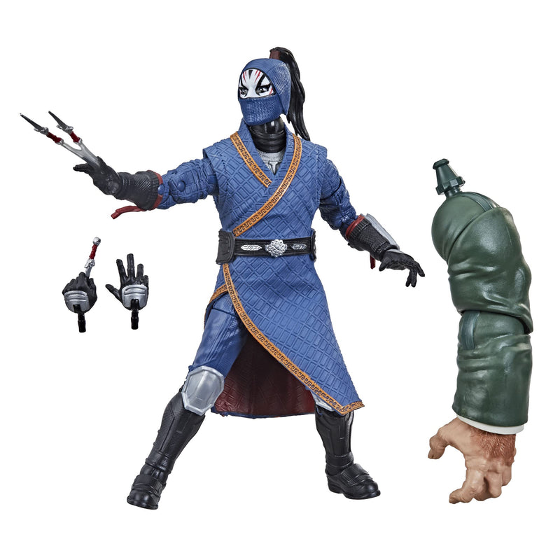SHANG CHI , F0251 Hasbro Marvel Legends Series and the Legend of the Ten Rings 15-cm Collectible Death Dealer Action Figure Toy for Ages 4 and Up