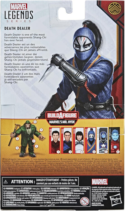 SHANG CHI , F0251 Hasbro Marvel Legends Series and the Legend of the Ten Rings 15-cm Collectible Death Dealer Action Figure Toy for Ages 4 and Up