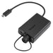 Targus ACA47GLZ Adaptador multiplexor USB-C Compatible con portátiles USB-C Tamaño Compacto para facilitar el Transporte - Negro