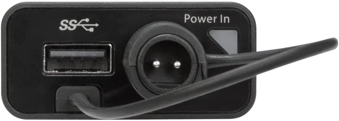 Targus ACA47GLZ Adaptador multiplexor USB-C Compatible con portátiles USB-C Tamaño Compacto para facilitar el Transporte - Negro
