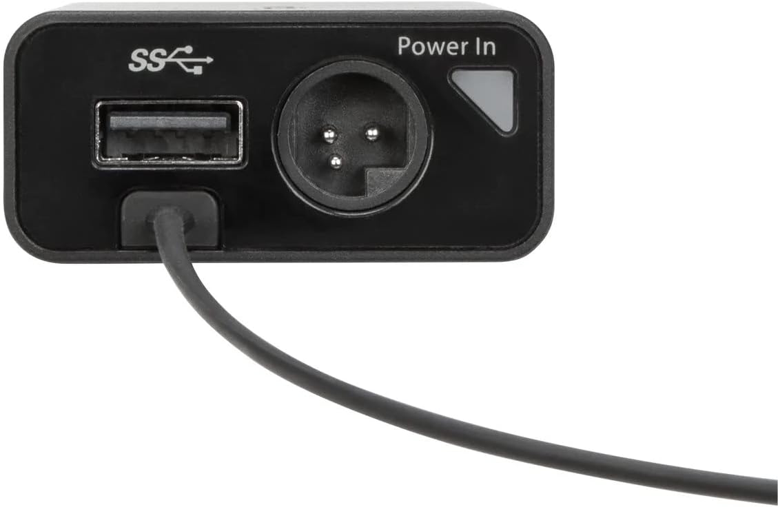 Targus ACA47GLZ Adaptador multiplexor USB-C Compatible con portátiles USB-C Tamaño Compacto para facilitar el Transporte - Negro