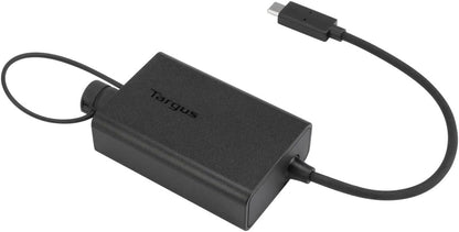 Targus ACA47GLZ Adaptador multiplexor USB-C Compatible con portátiles USB-C Tamaño Compacto para facilitar el Transporte - Negro