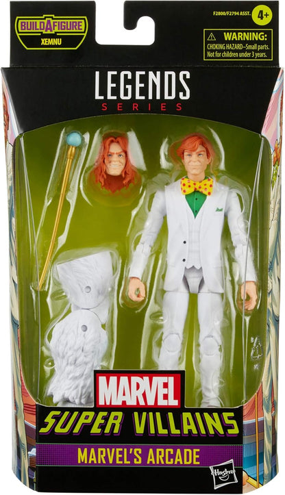 Hasbro Marvel Legends Series 6-inch Collectible Marvel's Arcade Action Figure and 2 Accessories