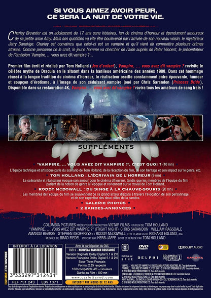 Vampire, ...vous avez dit vampire ?