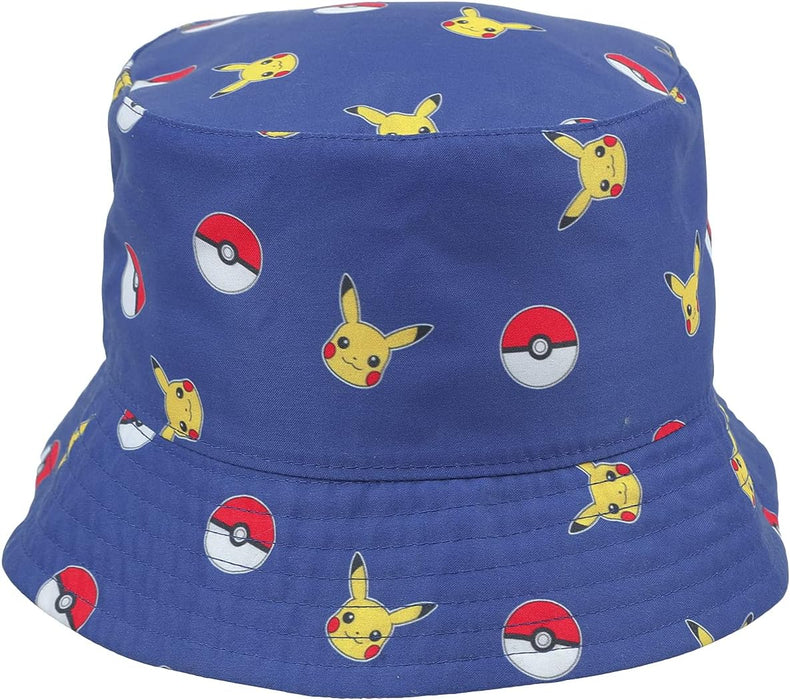 Difuzed POKÉMON - AOP - Boys Bucket HAT Blue