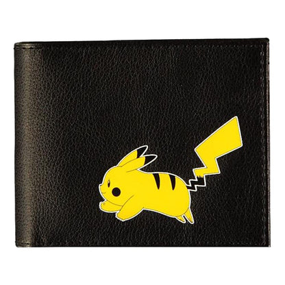 Difuzed Pika #025, Accessori da Viaggio-Portafoglio bi-Fold Unisex-Adulto, Nero