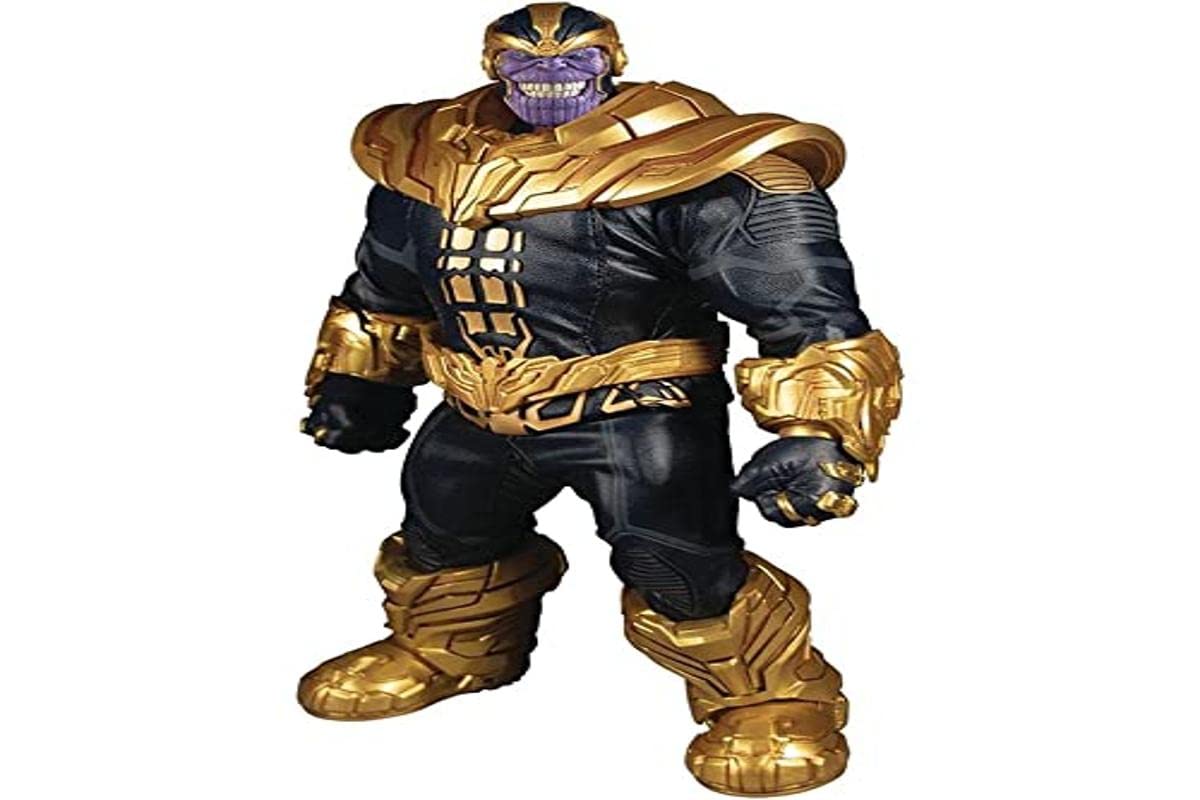 Mezco Toys Marvel Universe 1/12 Thanos Light Up Figure 21 cm