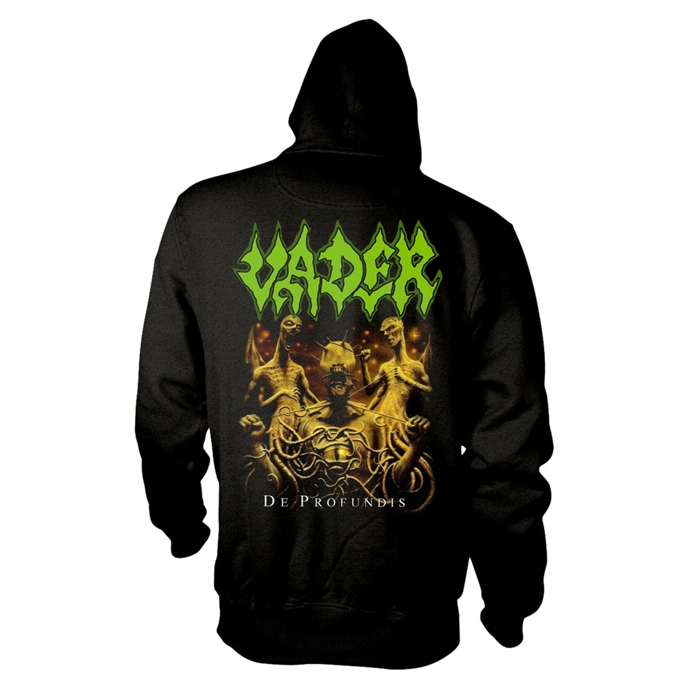 VADER - DE PROFUNDIS BLACK Hooded Sweatshirt with Zip XX-Large