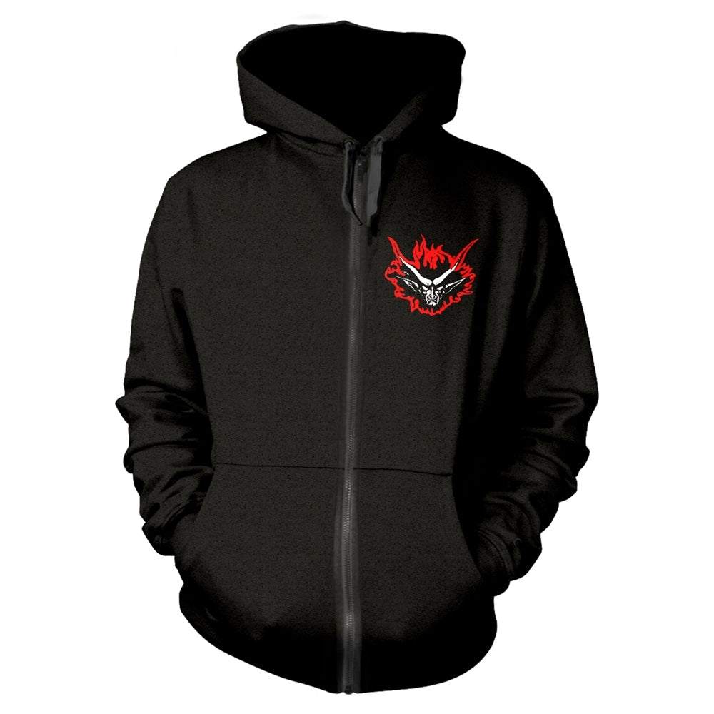 VADER - DE PROFUNDIS BLACK Hooded Sweatshirt with Zip XX-Large