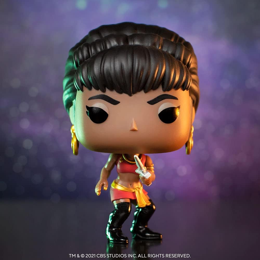 Funko POP Pop! TV: Star Trek - Uhura (Mirror Mirror Outfit) Collectible Vinyl Figure, Multicolor, One Size
