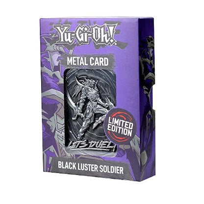 Yu-Gi-Oh! Limited Edition Black Luster Soldier Collectible Metal Card