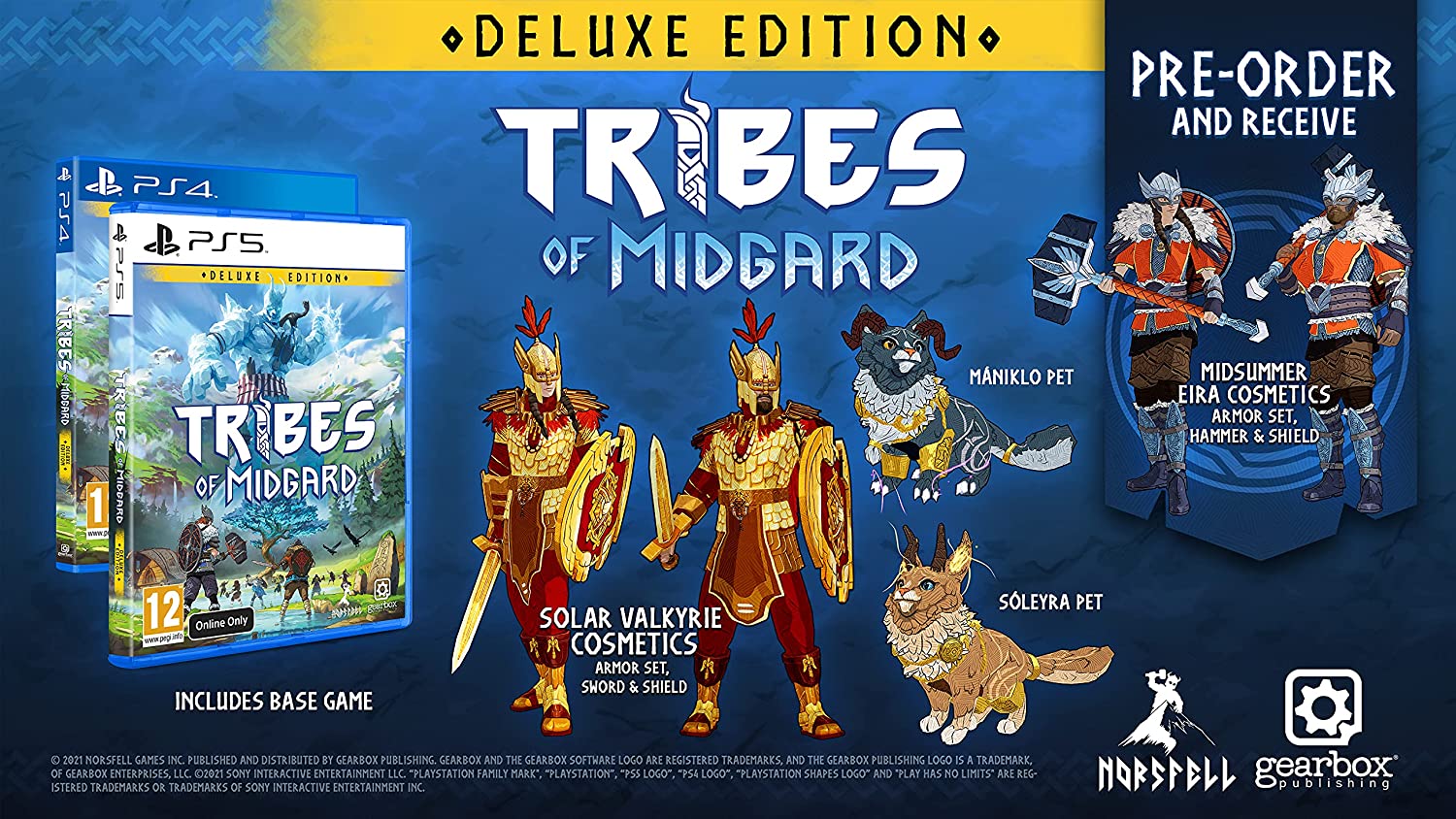 Tribes of Midgard Deluxe Edition (PS5)