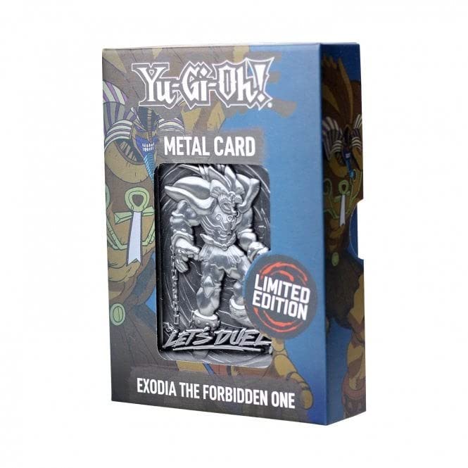 Yu-Gi-Oh! KON-YGO26 Limited Edition Metal Collectible Exodia The Forbidden One, Silver
