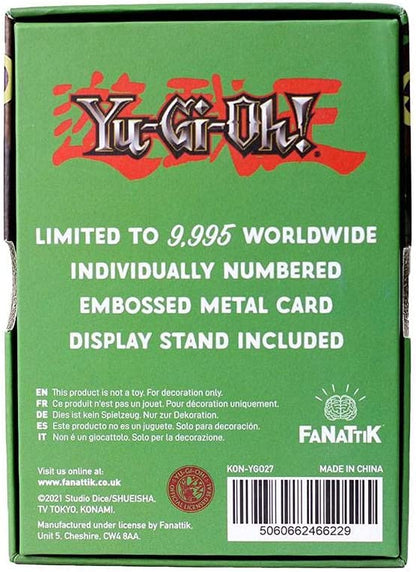 Yu-Gi-Oh! KON-YGO27 Limited Edition Metal Collectible Kuriboh, Silver